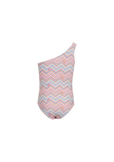 Costume Intero Monospalla Con Motivo Chevron MISSONI KIDS | MWCA09-Z2897100MC